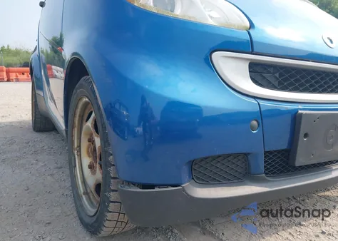 2008 Smart Fortwo Passion/Pure from USA, damaged, VIN WMEEJ31X48K178964